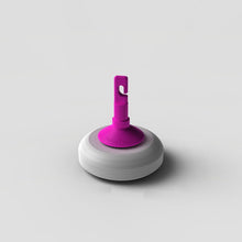 Load image into Gallery viewer, Hook On Jumbo Roller Tip, Pink Stem