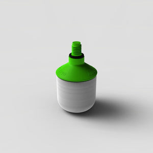 8mm Threaded Roller Marshmallow Tip, Green Stem