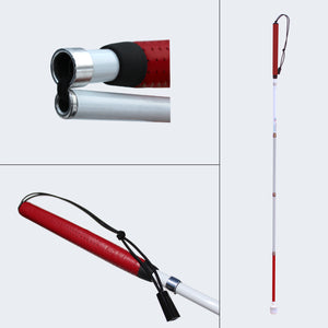No-Jab Mobility Cane - Premium Leather Handle
